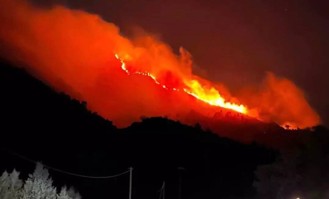 Au moins 83 hectares en flammes, la piste criminelle évoquée... suivez l'évolution des incendies qui font rage dans la Roya en direct