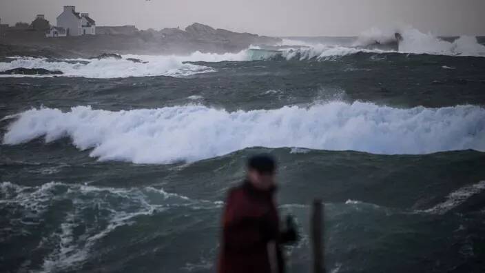 Tempête Darragh: 15 départements du nord-ouest et du sud-ouest placés en vigilance orange ce samedi
