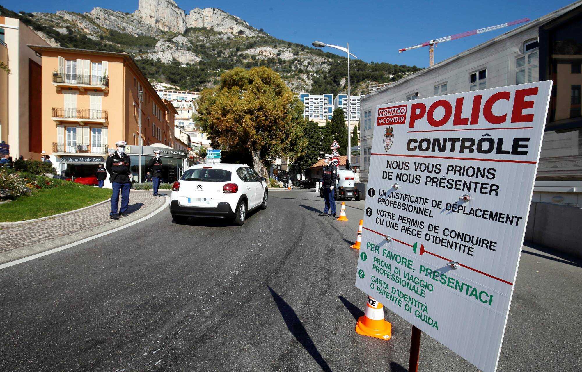La frontière avec Monaco étroitement contrôlée le soir du réveillon du jour de l'an