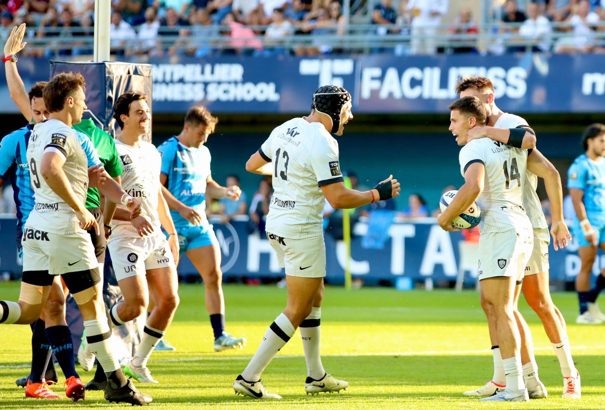 Le RCT bien lancé à Montpellier (24-3 à la mi-temps)