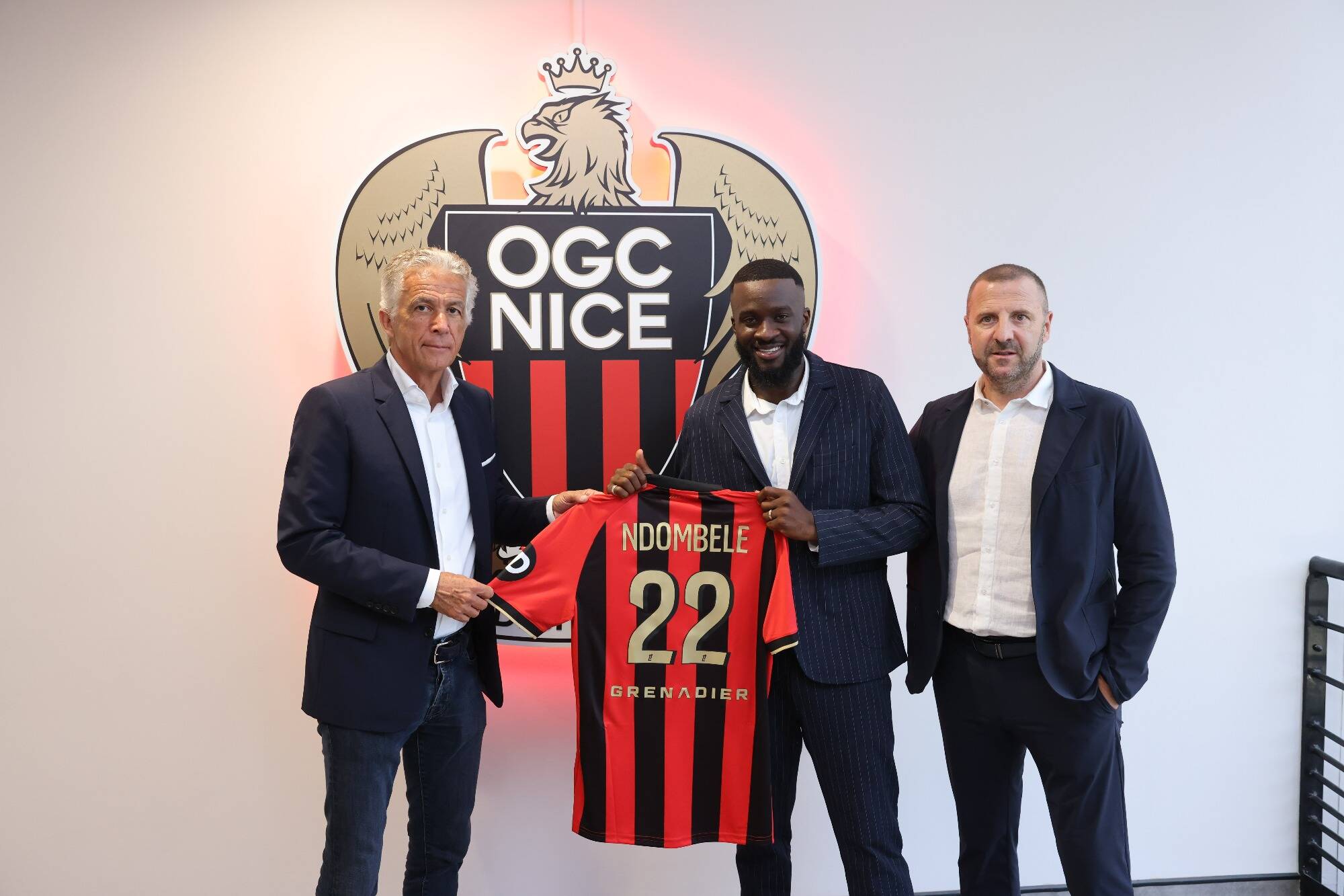 Le choix de l'OGC Nice, ses expériences à l'étranger, sa forme physique... Les premiers mots de Tanguy Ndombele