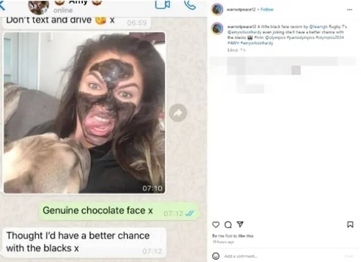 JO-2024 une joueuse britannique de rugby à VII quitte le tournoi olympique après un "black face"