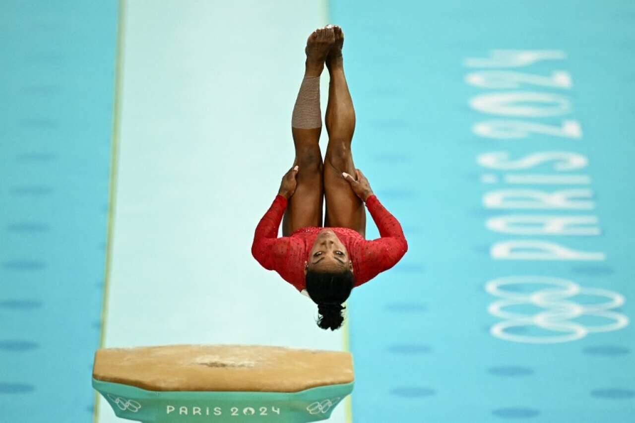 Gymnastique: Biles "pas sûre" de poursuivre jusqu'aux Jeux de Los Angeles