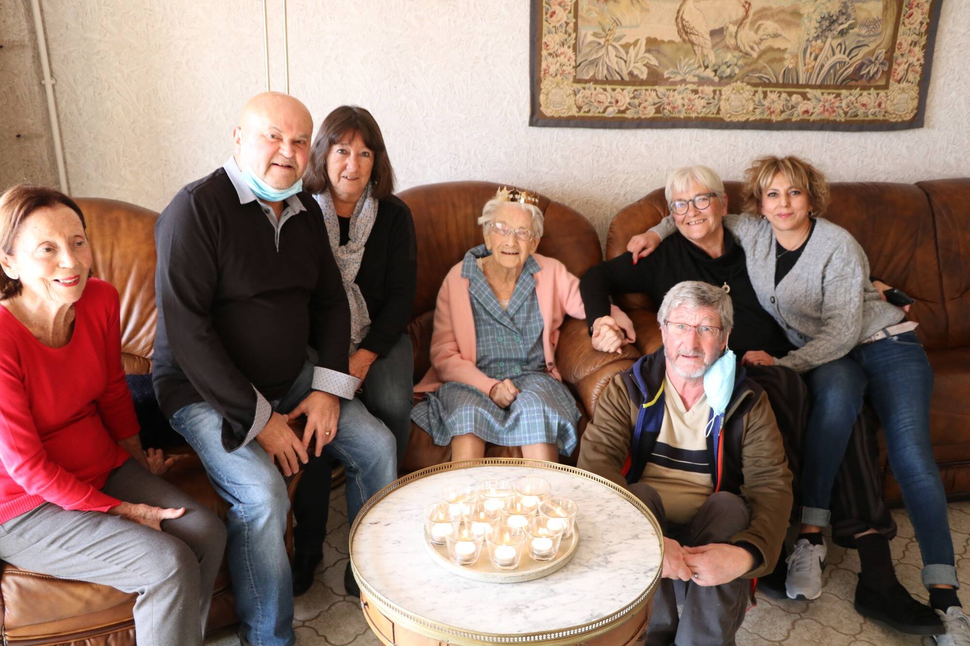 Yvonne Sallettaz a franchi le siècle au Mourillon entourée de sa famille et de ses amis