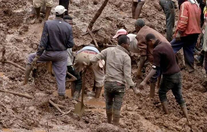 "Les habitants creusent à mains nues pour retrouver les corps": un glissement de terrain fait au moins 257 morts en Ethiopie, l'ONU en redoute 500