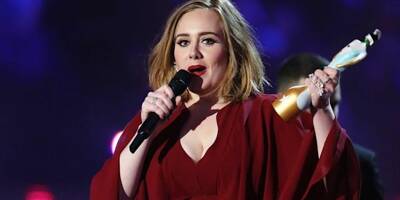 Adele aux NRJ Music Awards à Cannes, le samedi 20 novembre