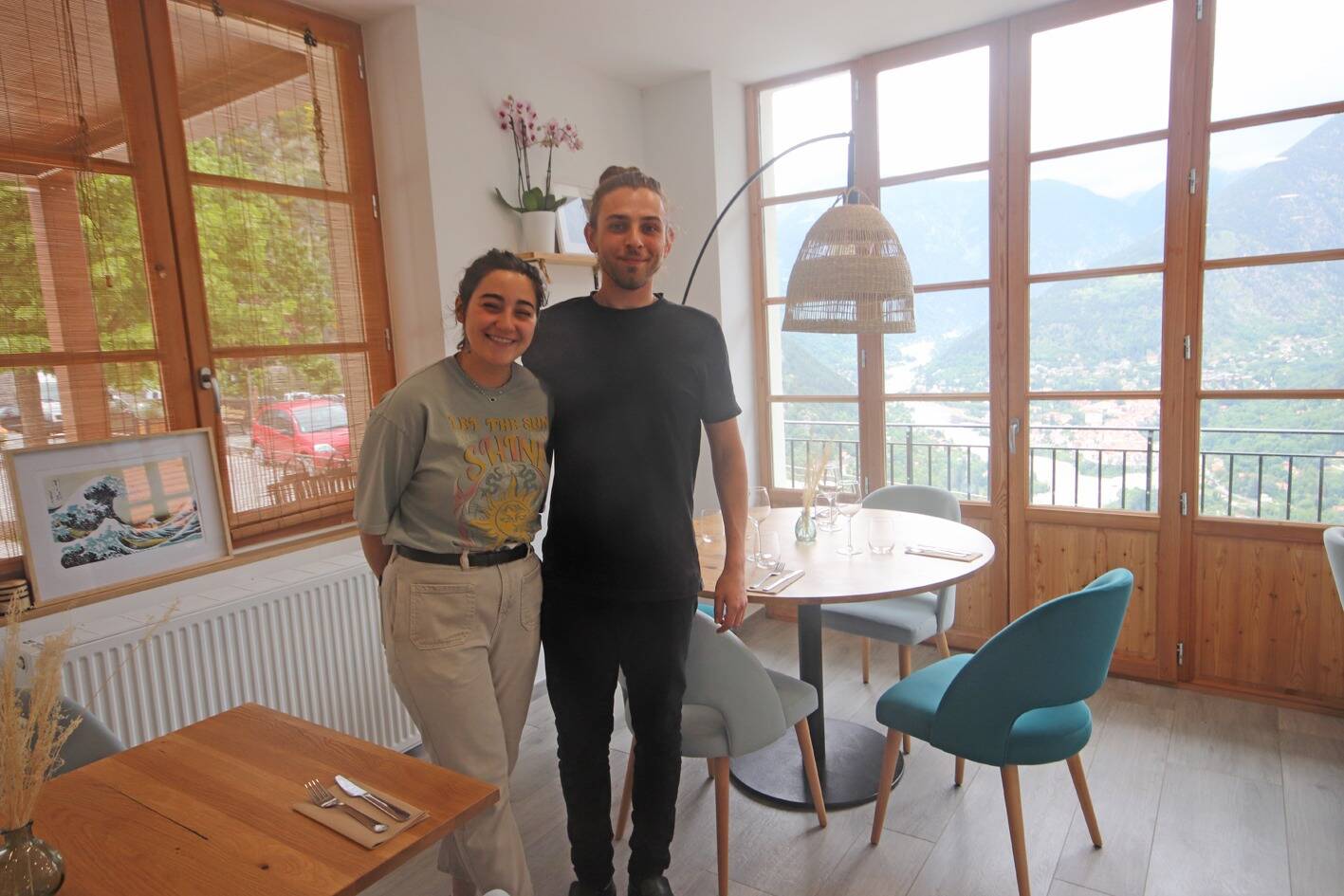 "Ce fut un coup de foudre": dans la vallée de la Vésubie, l'unique restaurant de ce petit village rouvre avec de nouveaux chefs à sa tête