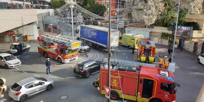 Un important dispositif de pompiers au rond-point du Canton à Monaco: on vous explique ce qu'il s'est passé