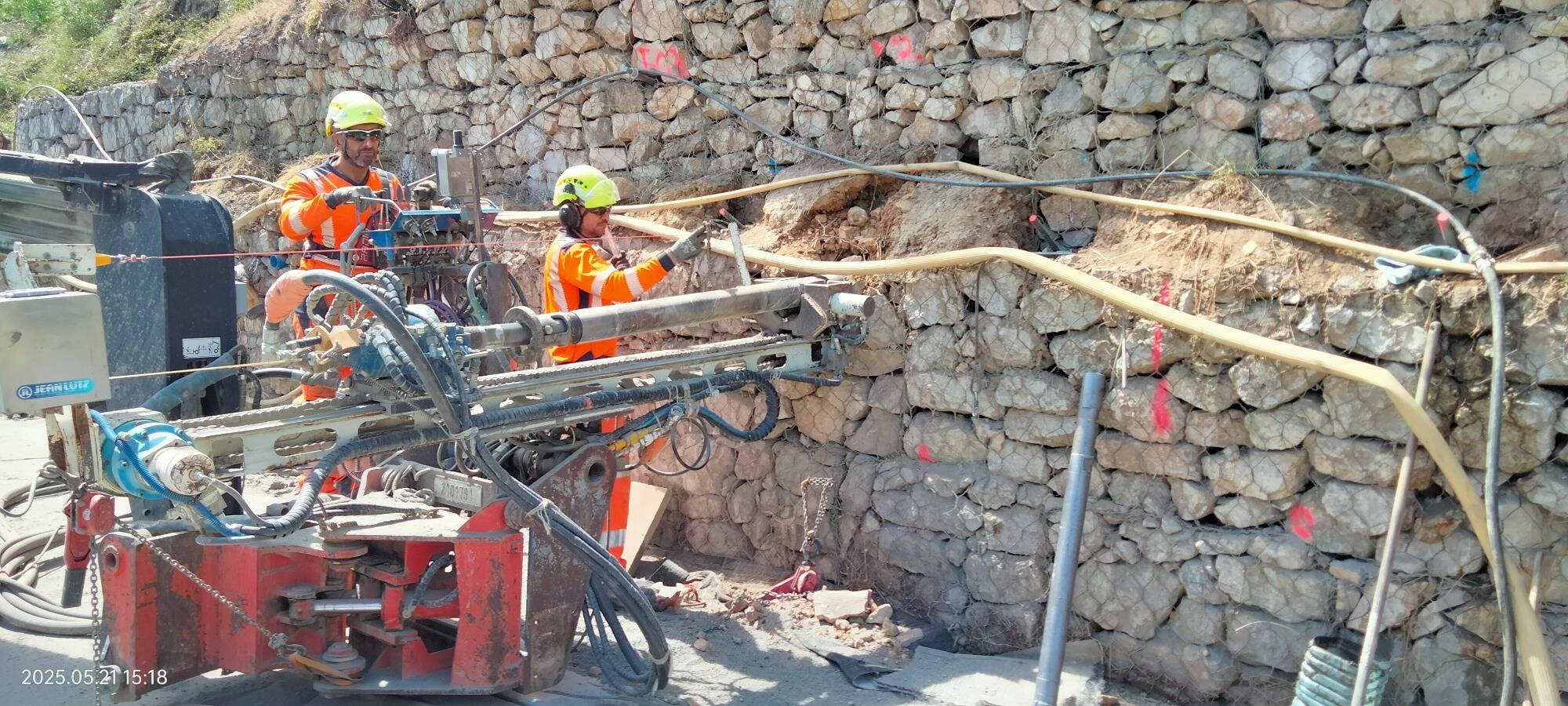 Où en est le chantier aux abords de la bretelle de l'autoroute A8 à Sainte-Agnès? On fait le point