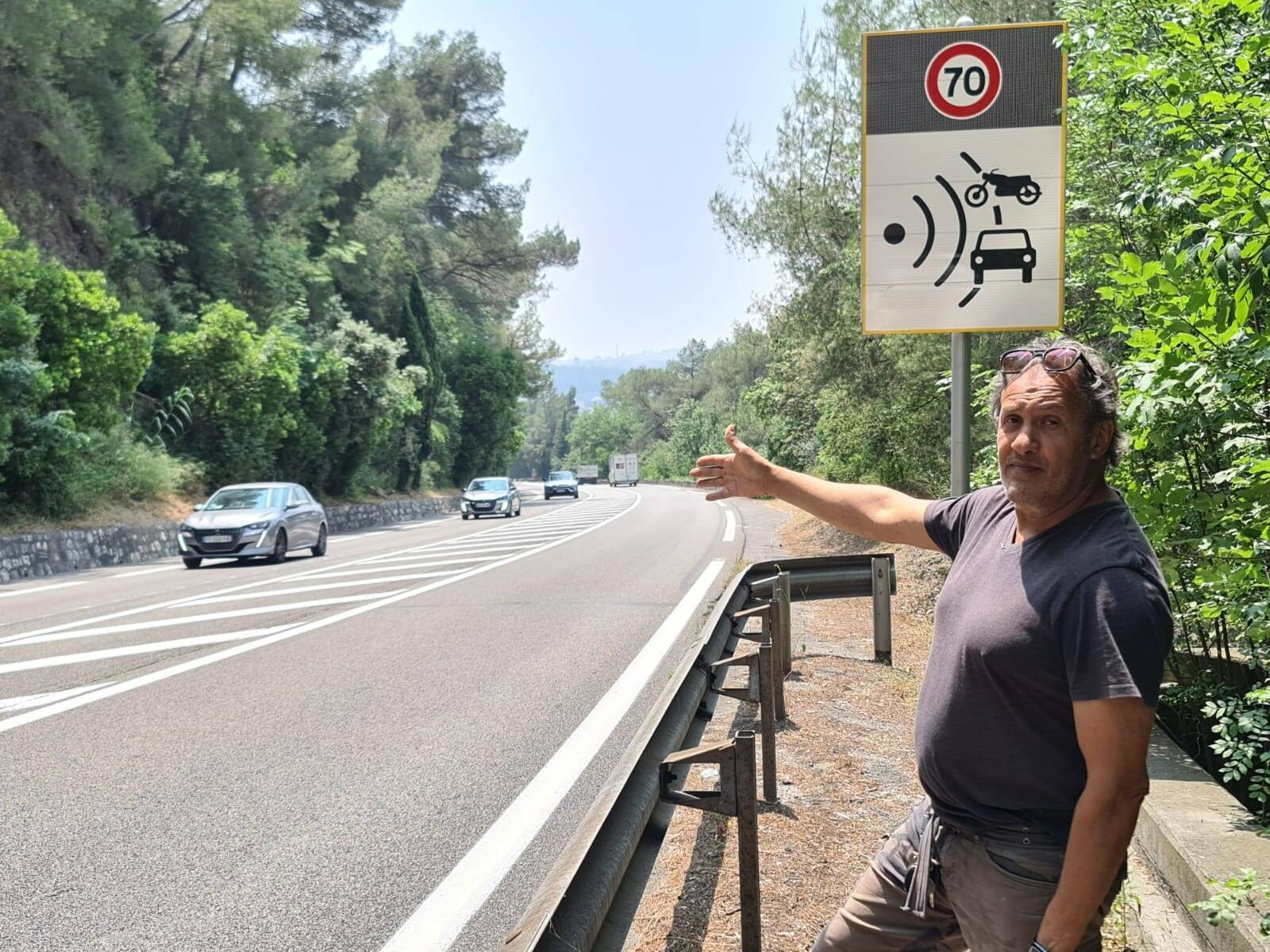 Mais qui doit sécuriser cet axe "dangereux" qui relie Vence à Cagnes-sur-Mer?