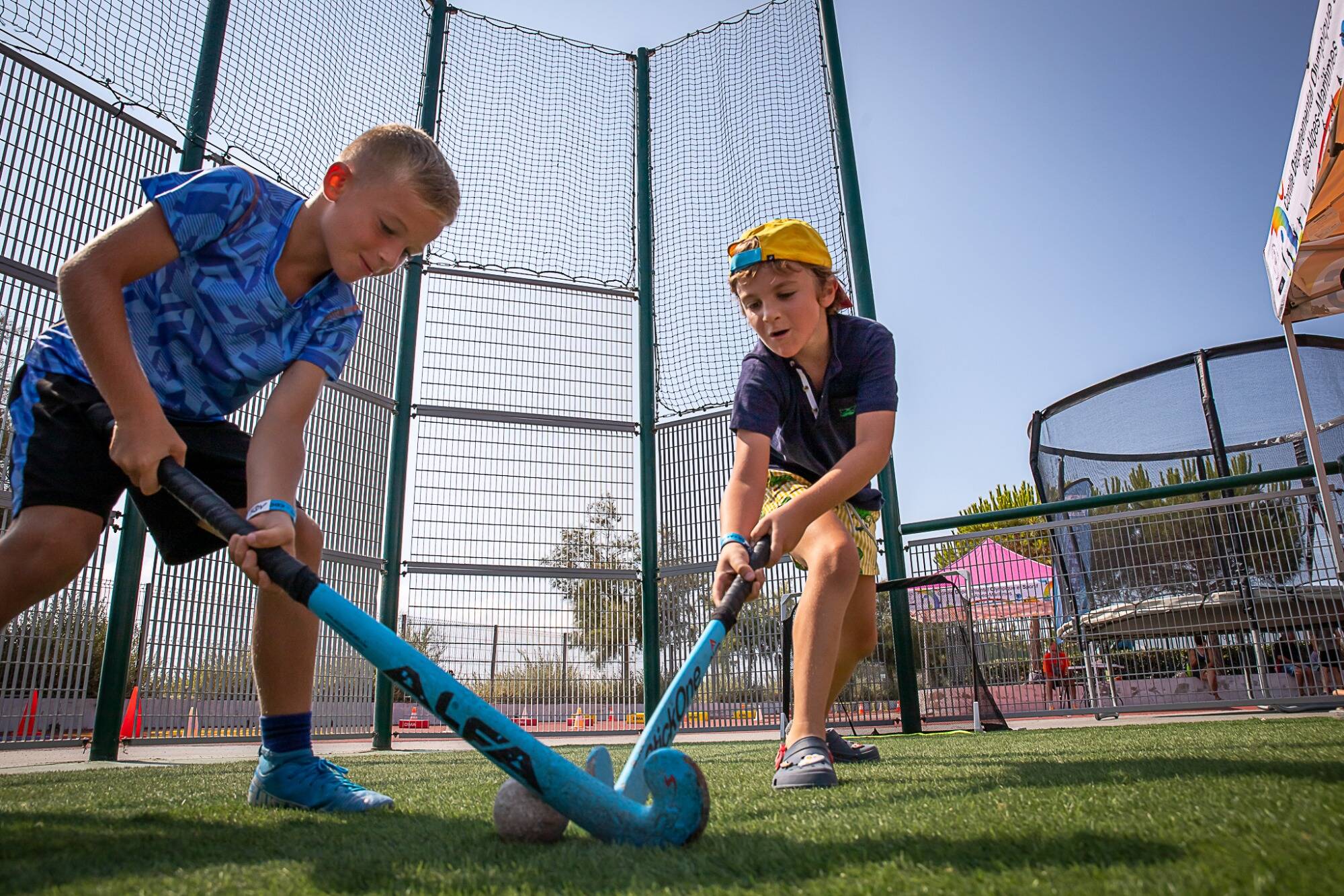 La Caravane du Sport fait une halte à Roquebrune-Cap-Martin pour initier les enfants à de nombreuses disciplines
