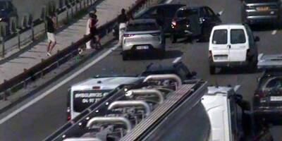 Six voitures impliquées dans un accident sur l'autoroute A8, de nouveaux ralentissements en vue
