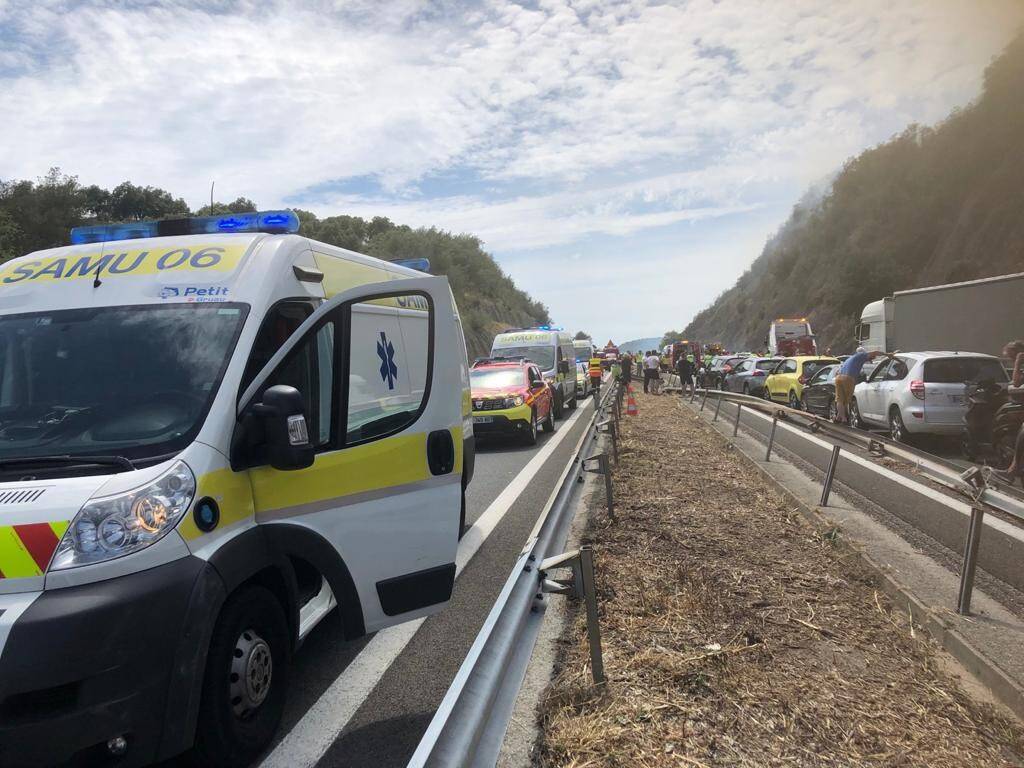 La Coupure De L A8 En Raison D Un Grave Accident Sature Le Reseau Secondaire Nice Matin