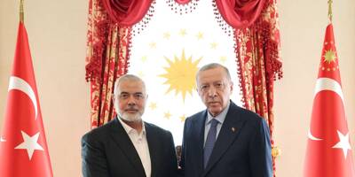 Le président turc Recep Tayyip Erdogan appelle les Palestiniens 