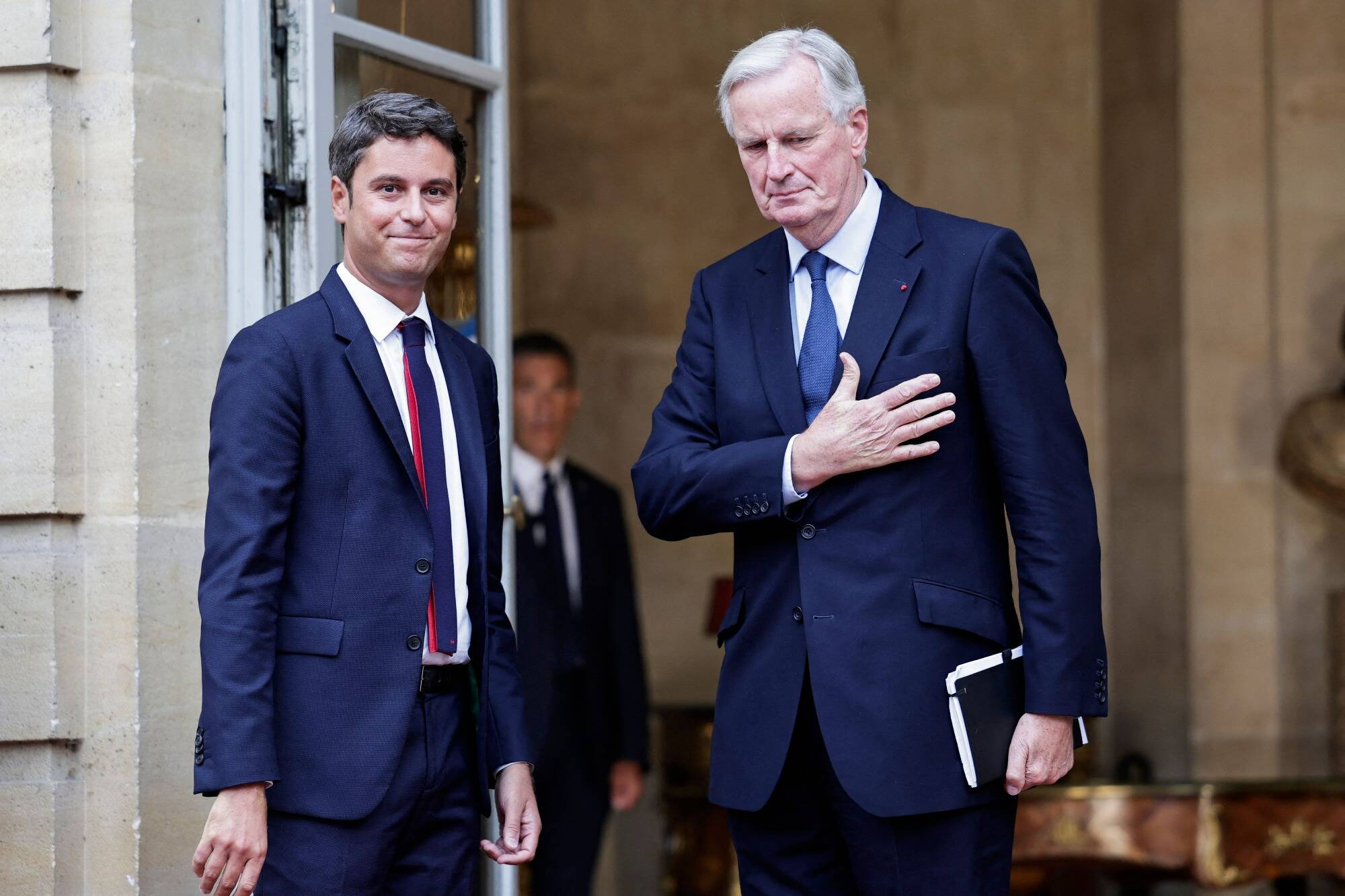 Nouveau Premier ministre: Il y aura des changements et des ruptures... retrouvez les premiers mots de Michel Barnier à Matignon