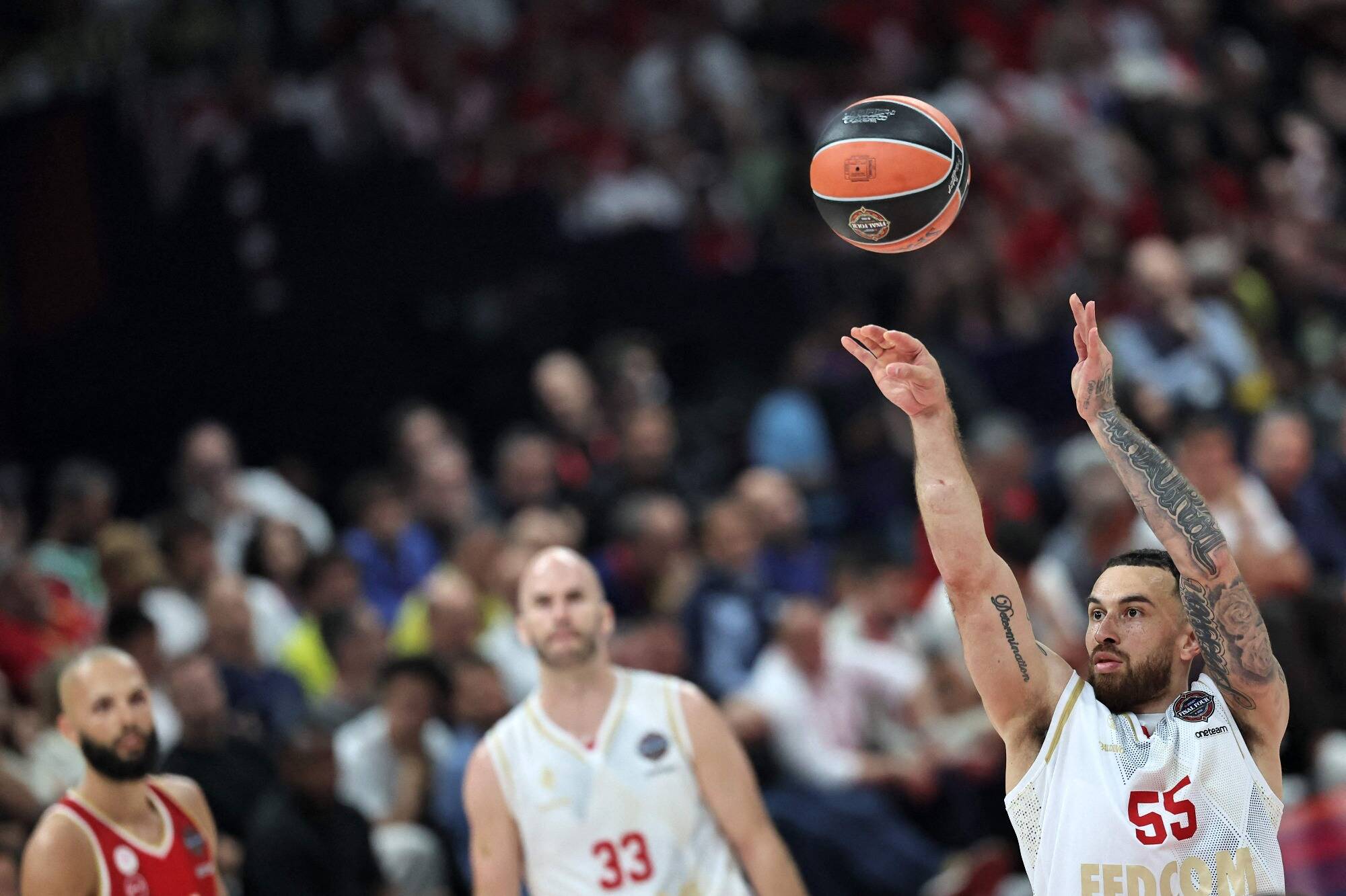 L'AS Monaco Basket élimine l'Olympiakos et se qualifie pour la finale de l'Euroligue