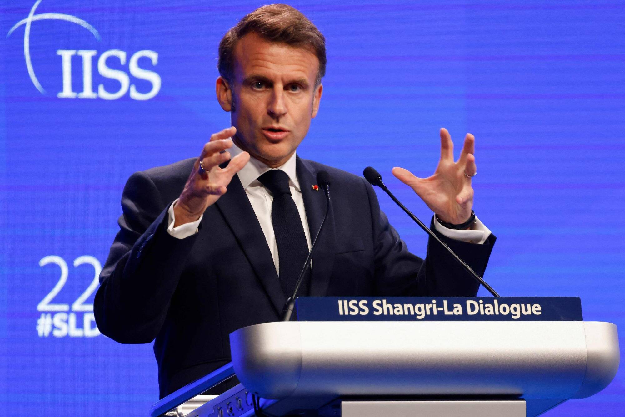 En Asie, Emmanuel Macron appelle à de "nouvelles coalitions" face au règne de la force