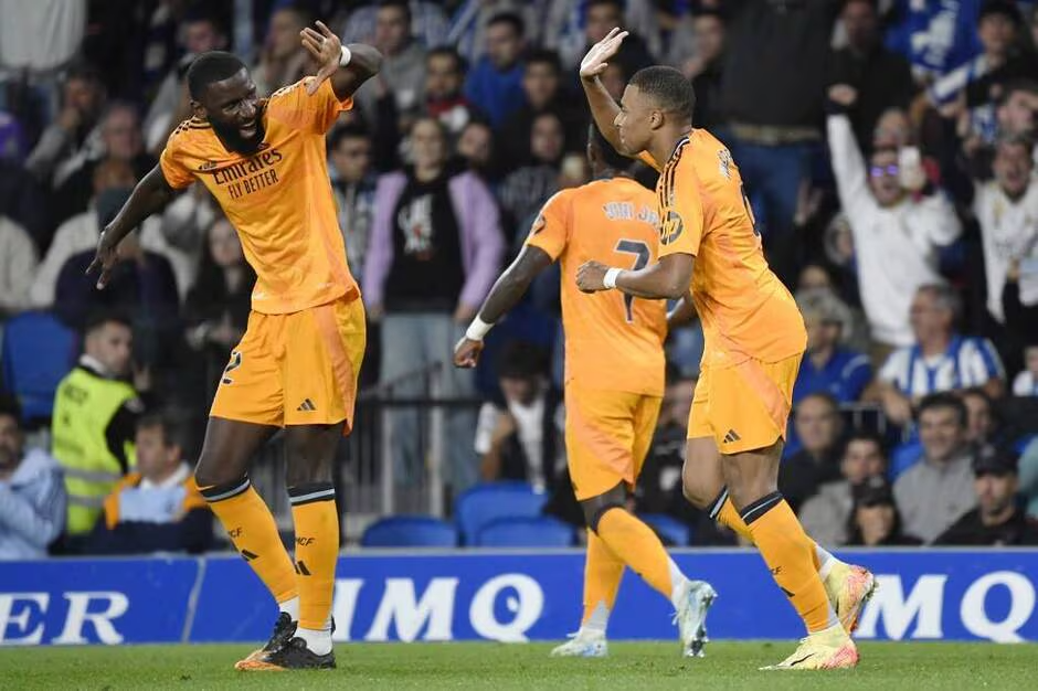 Espagne: le Real Madrid s'en sort sans convaincre face à la Real Sociedad