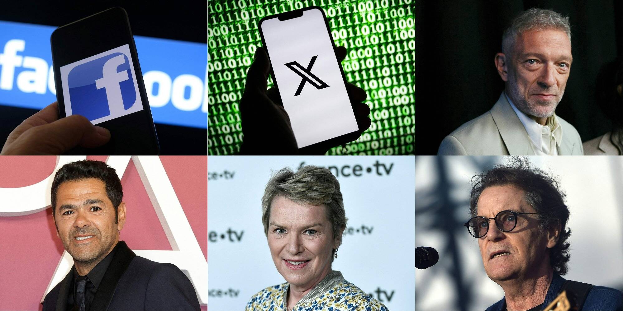Vincent Cassel, Elise Lucet, Jamel Debbouze... De fausses interviews de célébrités sur X et Facebook pour promouvoir des cryptomonnaies
