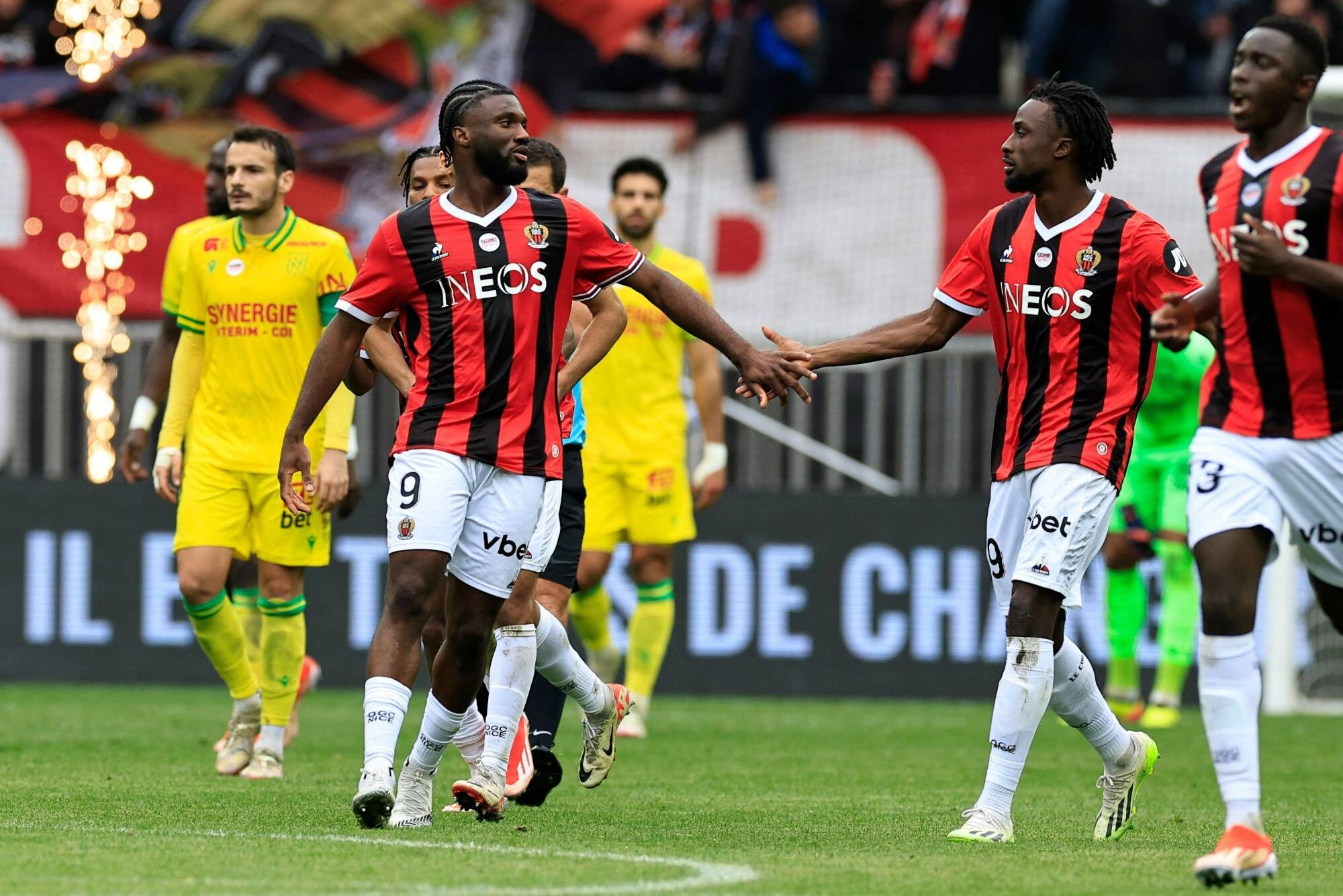 Guessand avait envie, lui... Les notes des joueurs de l'OGC Nice après le revers contre Nantes