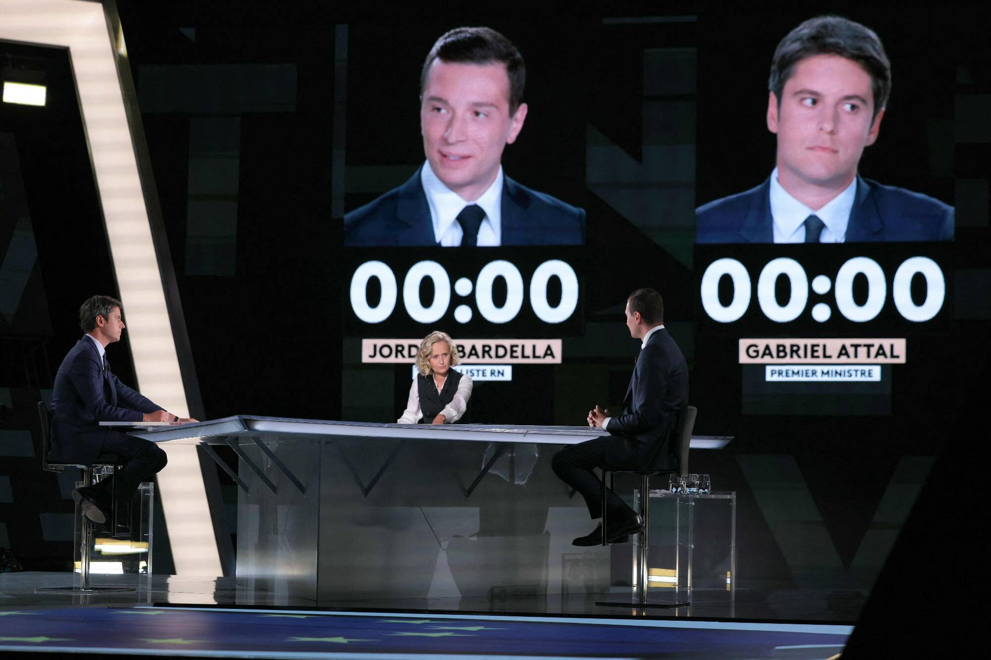 Ce qu'il faut retenir du vif débat entre Attal et Bardella à deux semaines des élections européennes