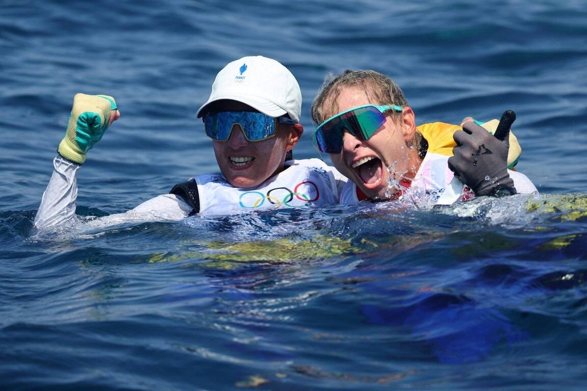 Après leur médaille de bronze en voile, Charline Picon et Sarah Steyaert ont été demandées en mariage