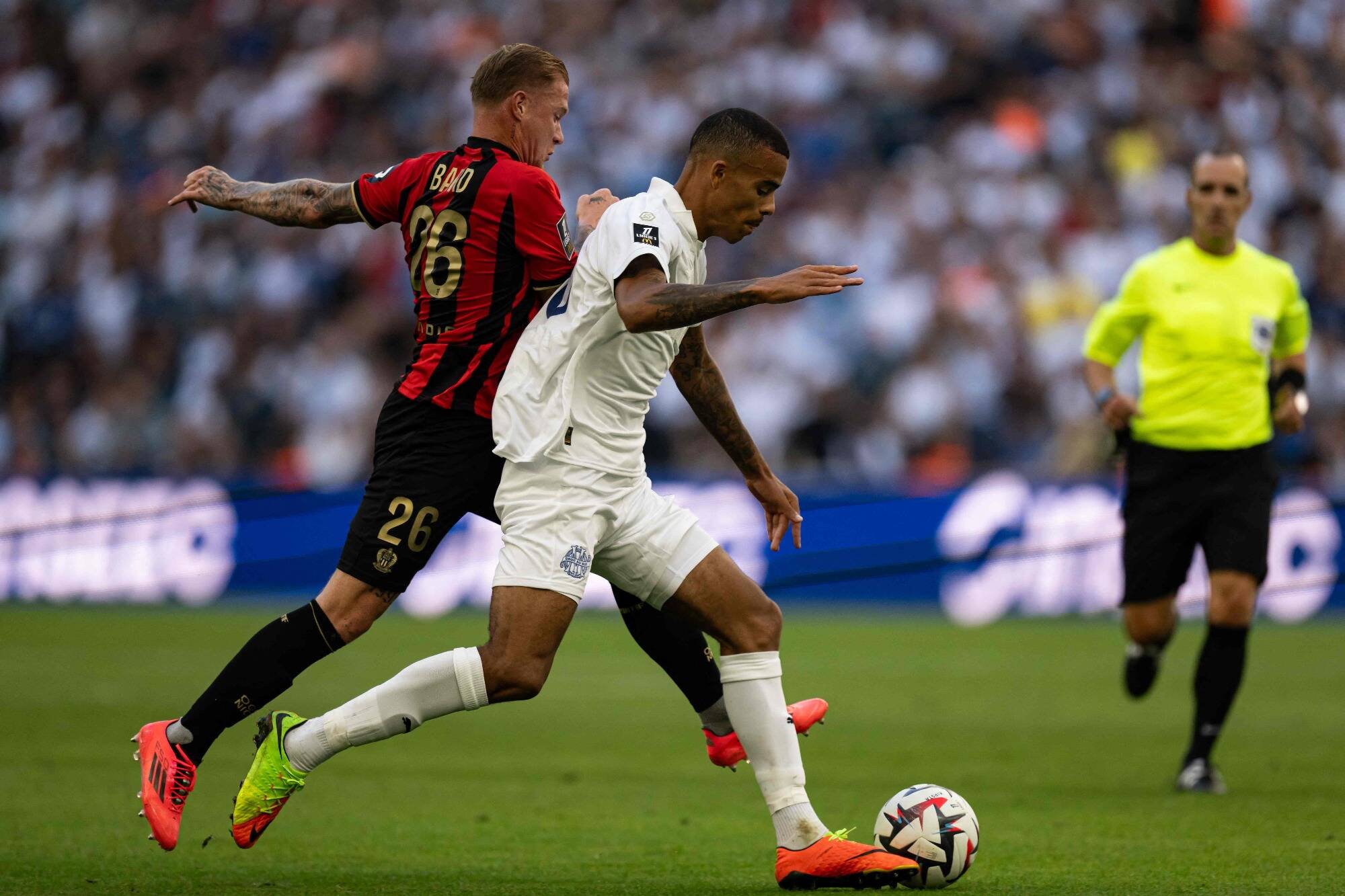 Les notes des joueurs de l'ogc nice après la défaite à marseille