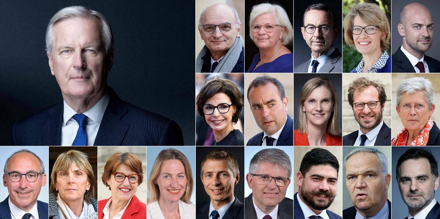 Quelques-uns des visages du gouvernement 