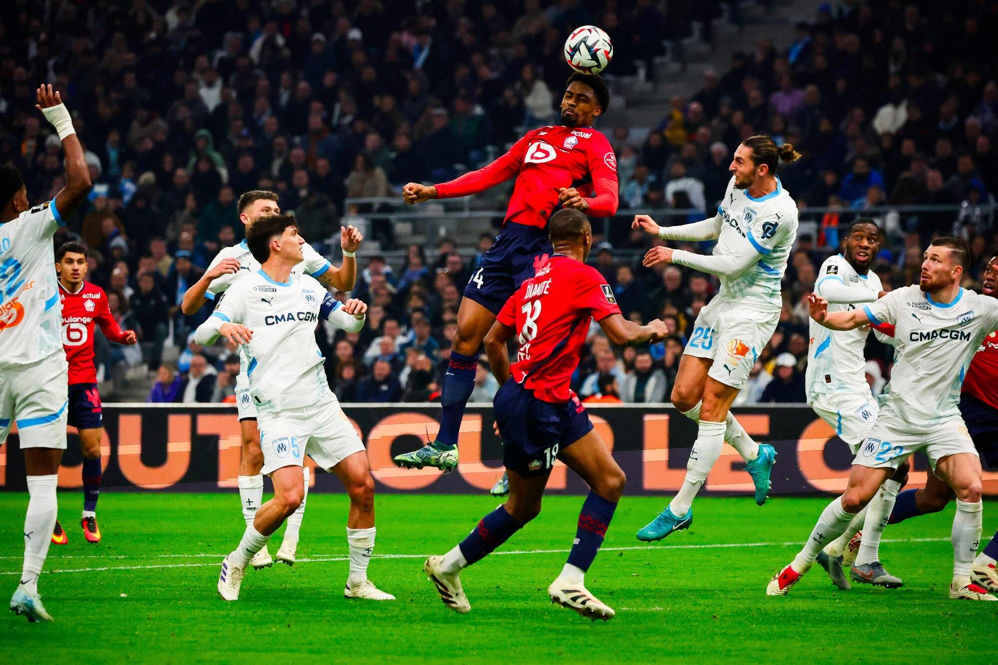 L'OM concède le nul face à Lille (1-1), Monaco 2e en cas de victoire ce samedi soir à Reims