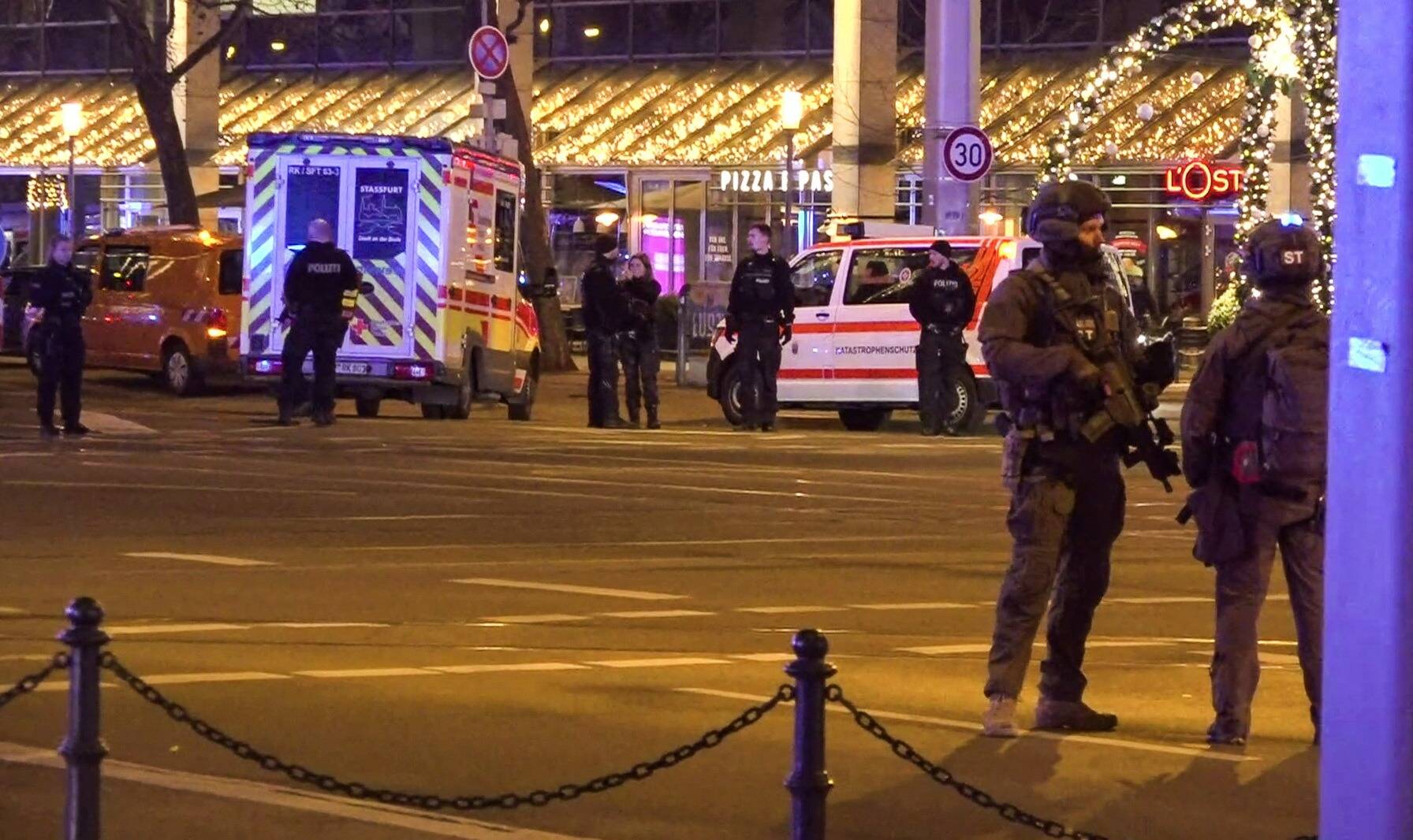 "Attentat" sur un marché de Noël en Allemage: plusieurs morts et des dizaines de blessés, un suspect interpellé... suivez notre direct