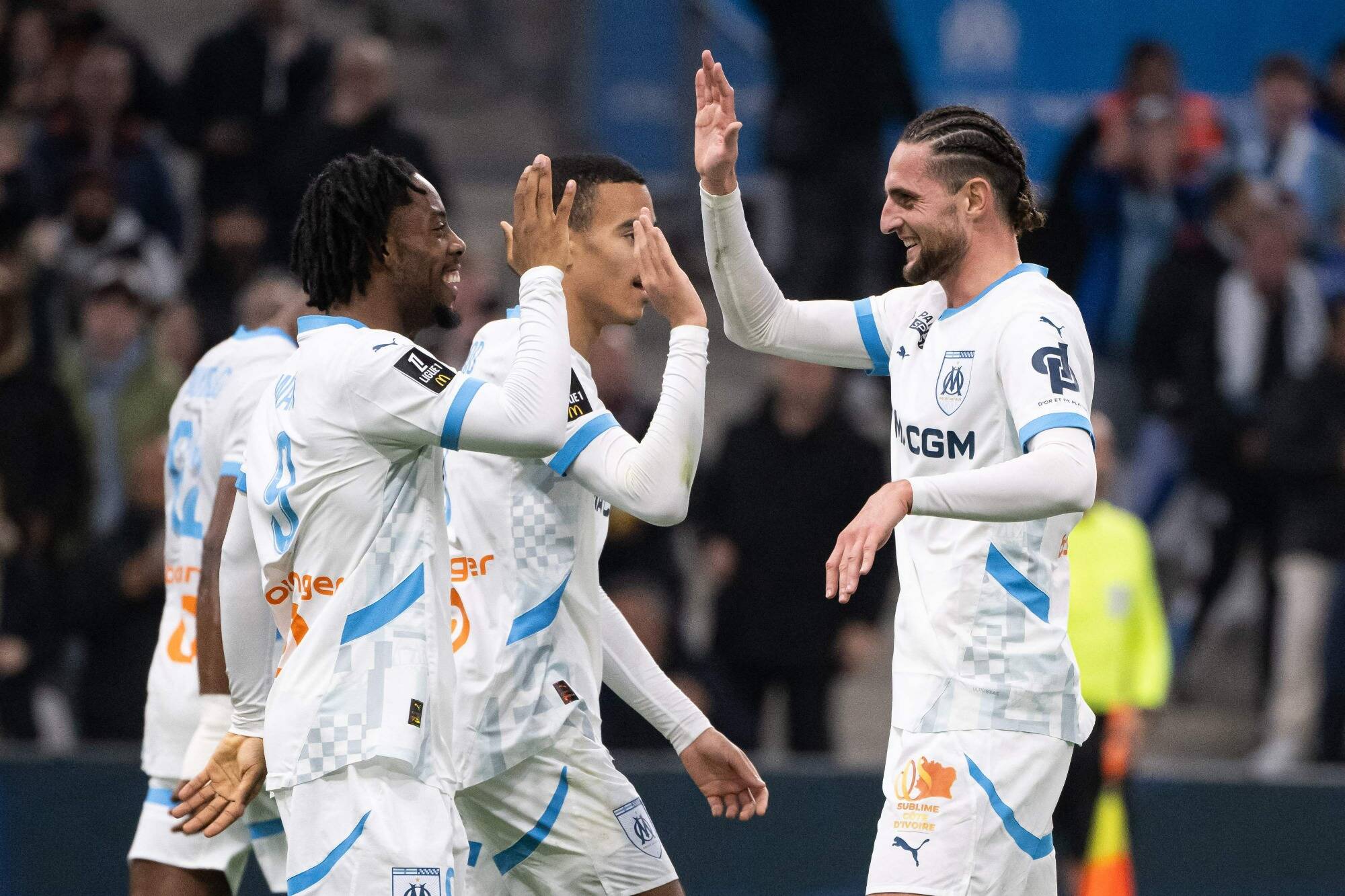 L'OM écrase Le Havre 5 à 1 et s'empare seul de la 2e place de Ligue 1