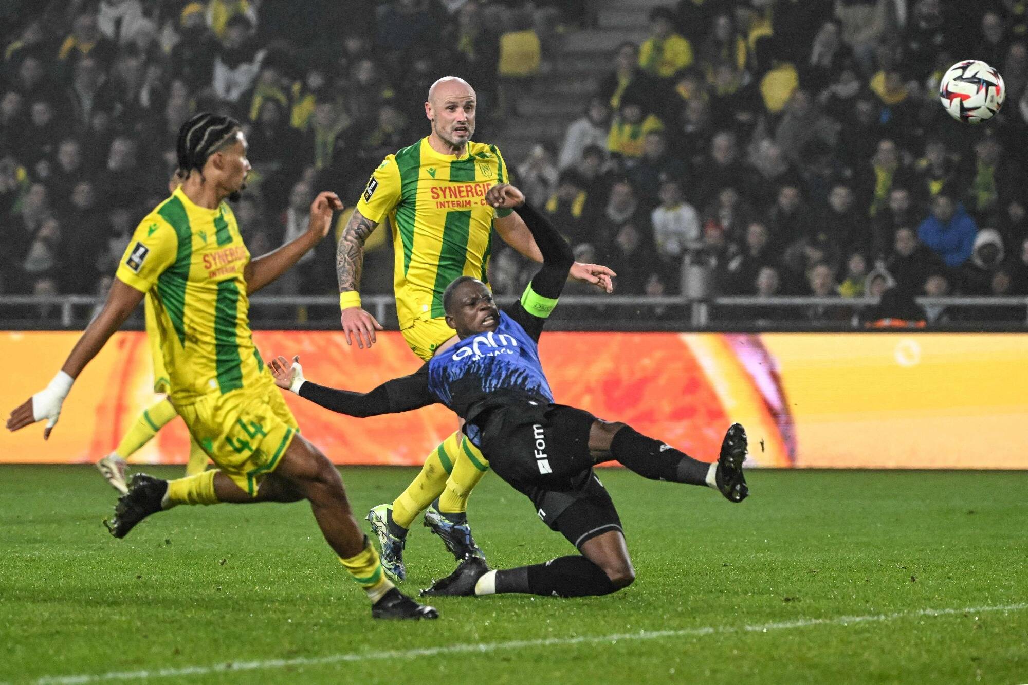 Incapable de battre Nantes (2-2), Monaco pourrait perdre sa 3e place en Ligue 1 et voir Marseille s'échapper