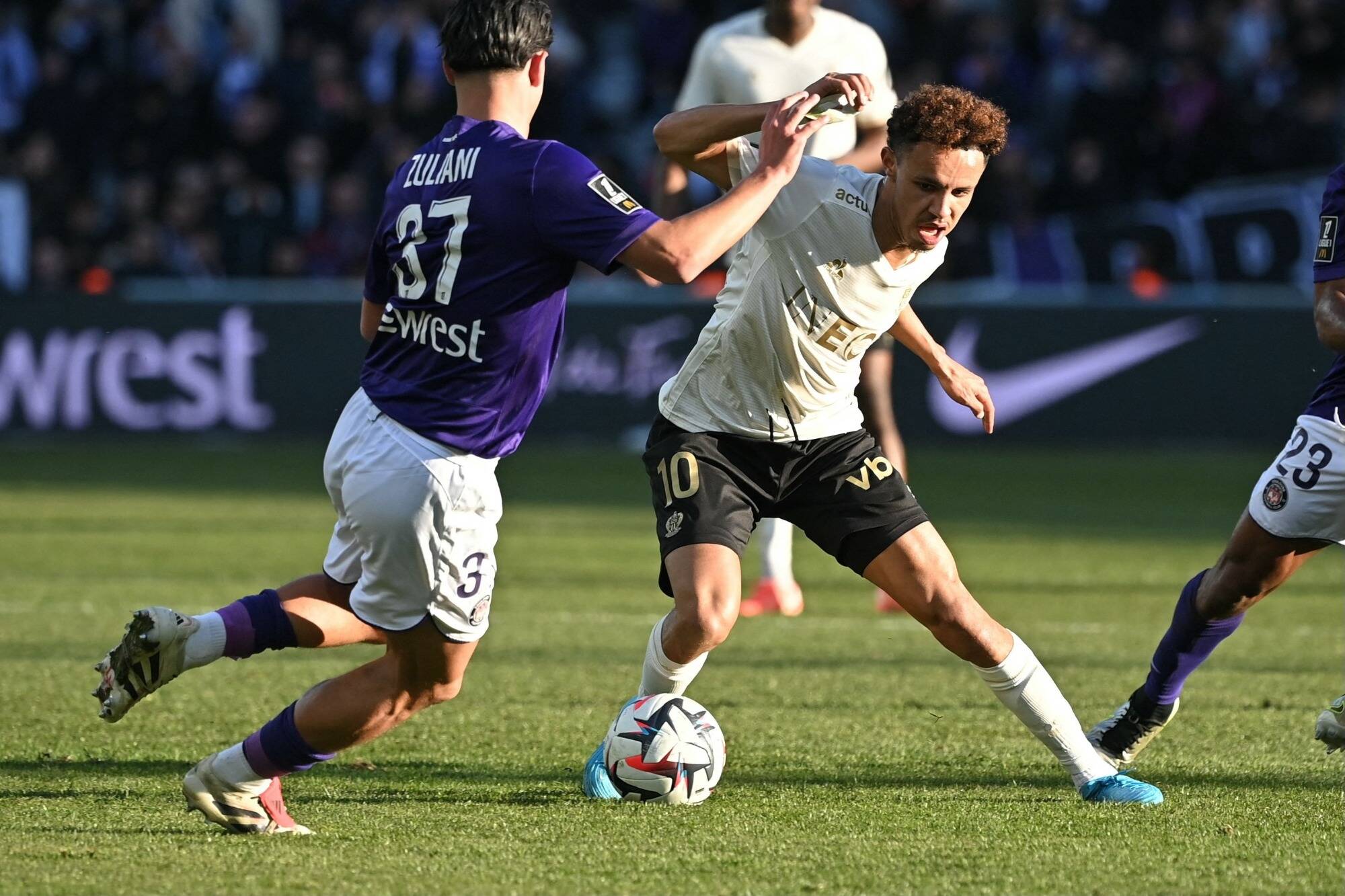 L'OGC Nice perd deux points dans la course à l'Europe face à Toulouse