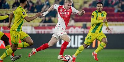 Monaco écrase Nantes (7-1) et reprend provisoirement la 3e place de Ligue 1 à l'OGC Nice