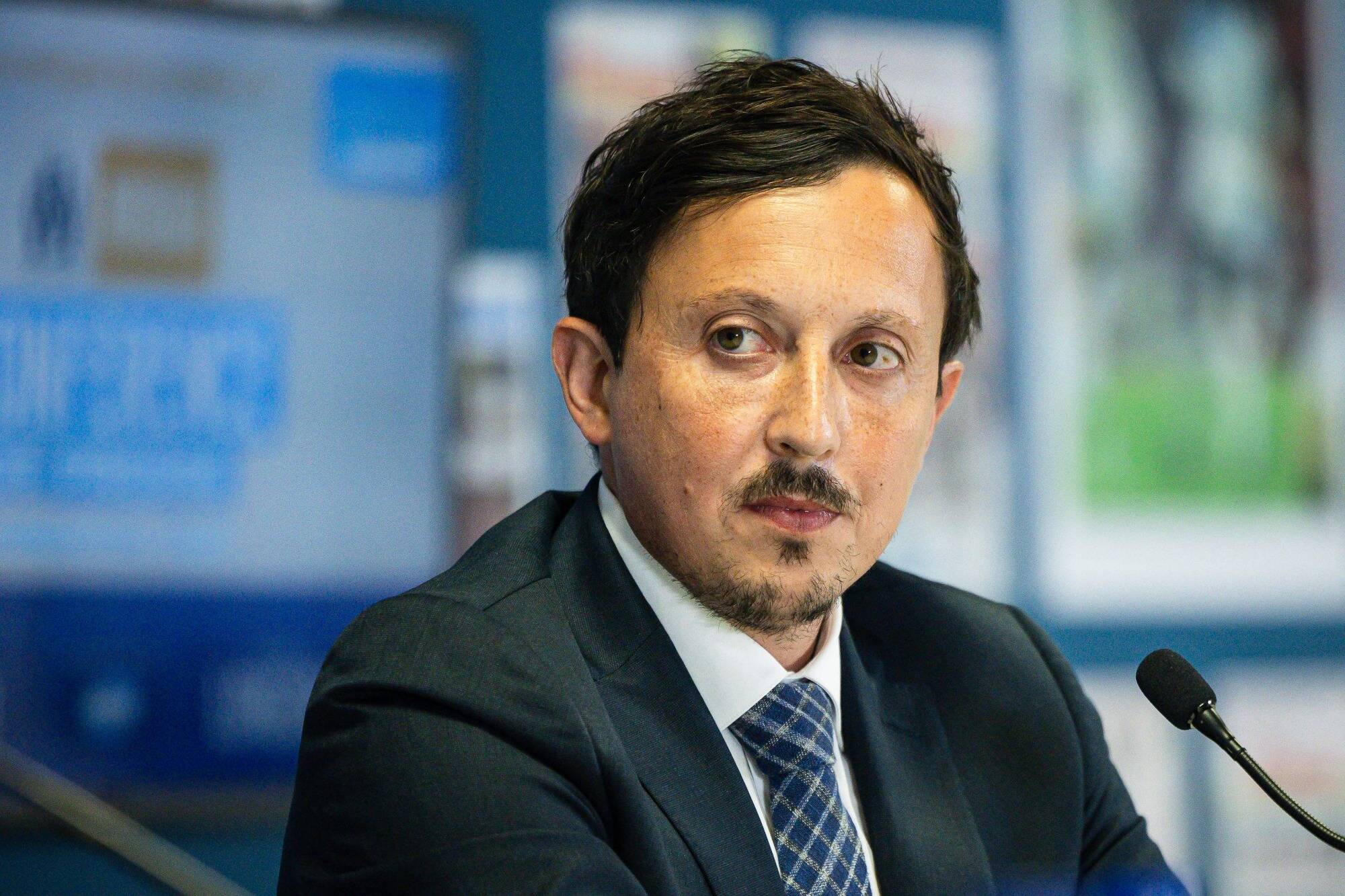 Le président de l'OM Pablo Longoria suspendu 15 matches pour avoir mis en cause l'arbitrage