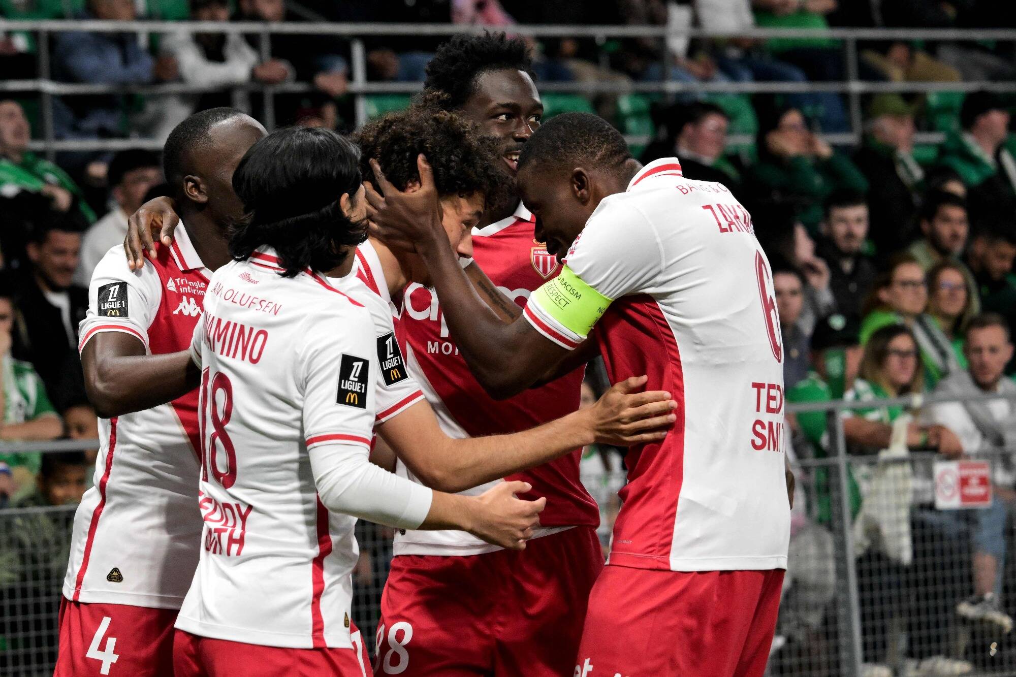 L'AS Monaco évite le piège à Saint-Etienne (3-1)