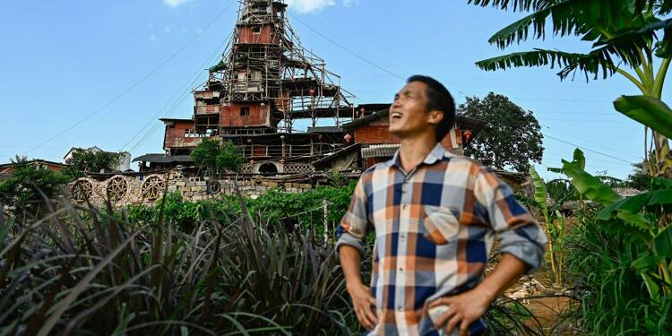 Comme dans Le Château ambulant ou Le Voyage de Chihiro: un homme défie les ordres de démolition en construisant une maison digne de l'univers fantastique de Miyazaki