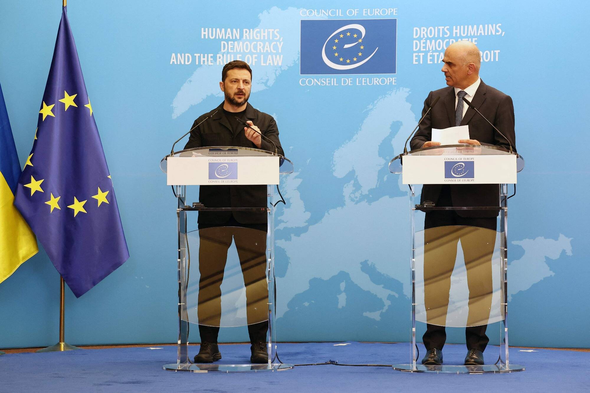 Zelensky signe au Conseil de l'Europe l'accord pour la création d'un tribunal spécial pour la guerre en Ukraine