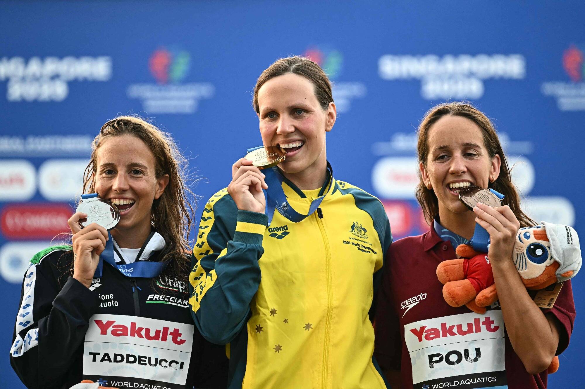 Elle a écrit l'histoire: la nageuse Lisa Pou offre à Monaco la première médaille mondiale de son histoire