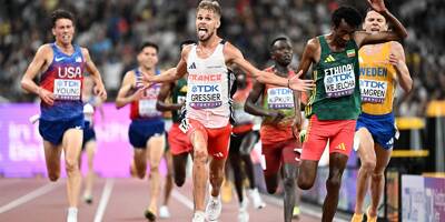Le Français Jimmy Gressier crée la surprise en devenant champion du monde du 10.000m à Tokyo