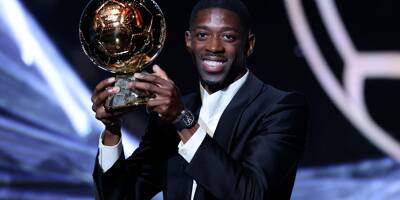 Le Français du PSG Ousmane Dembélé remporte le Ballon d'Or 2025