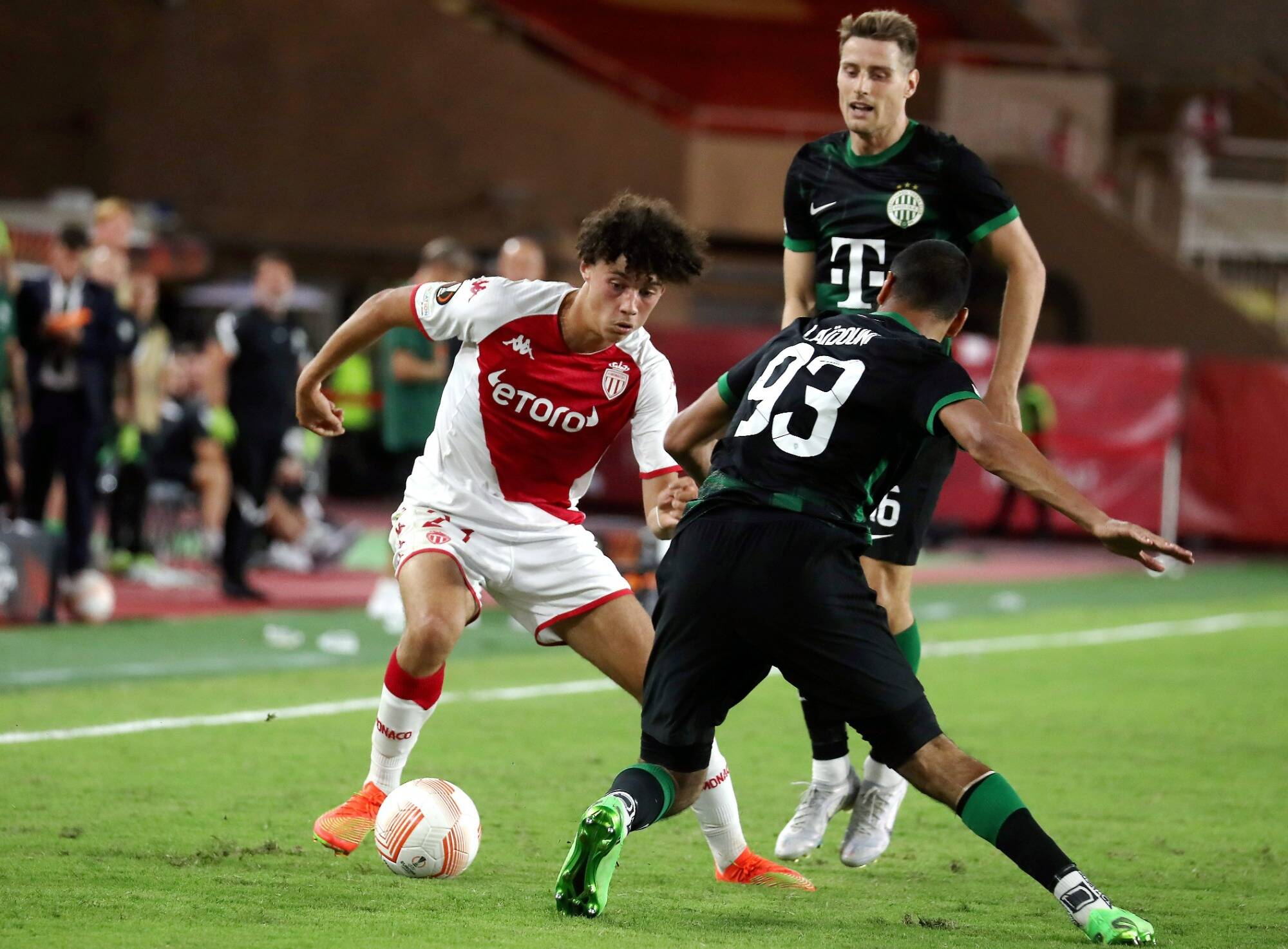 Akliouche et Matazo titulaires... Le onze de l'AS Monaco contre Lyon