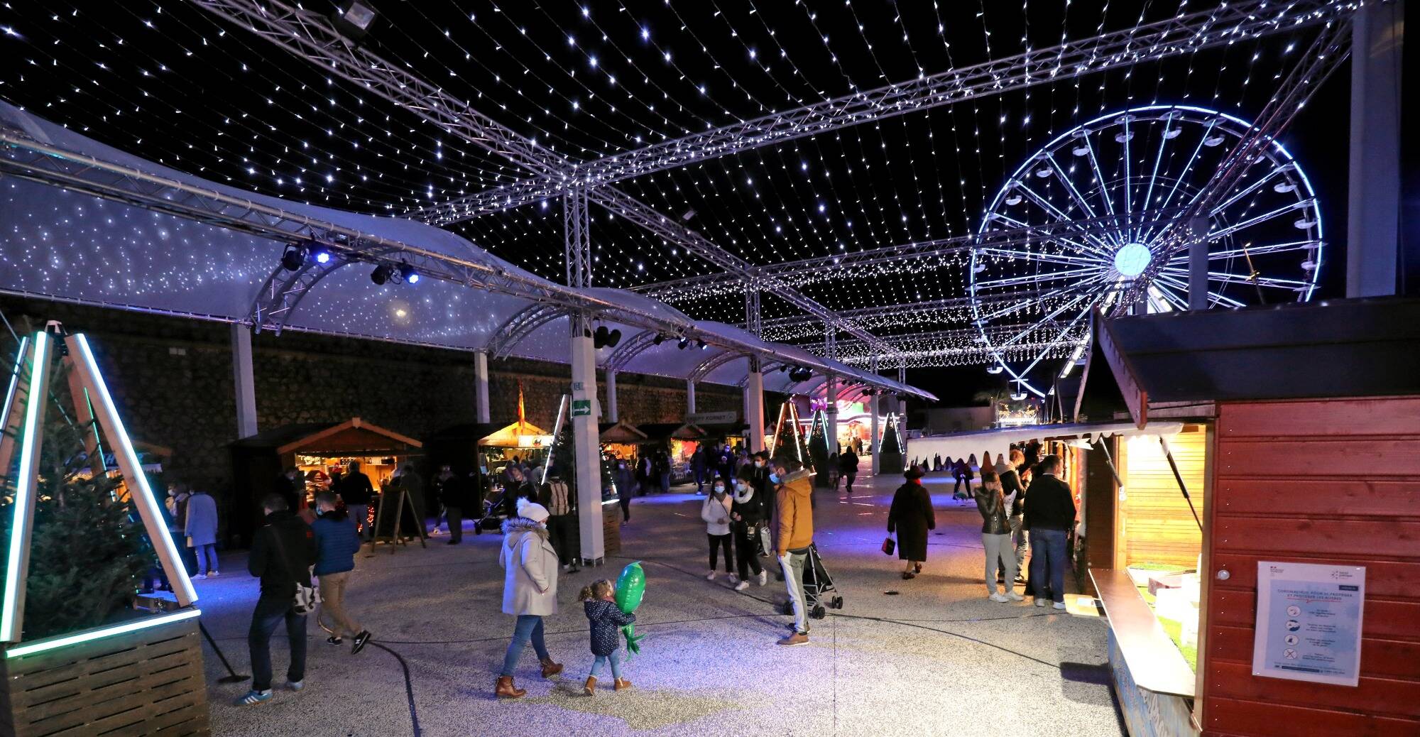 Les animations de noël interrompues à antibes ce samedi