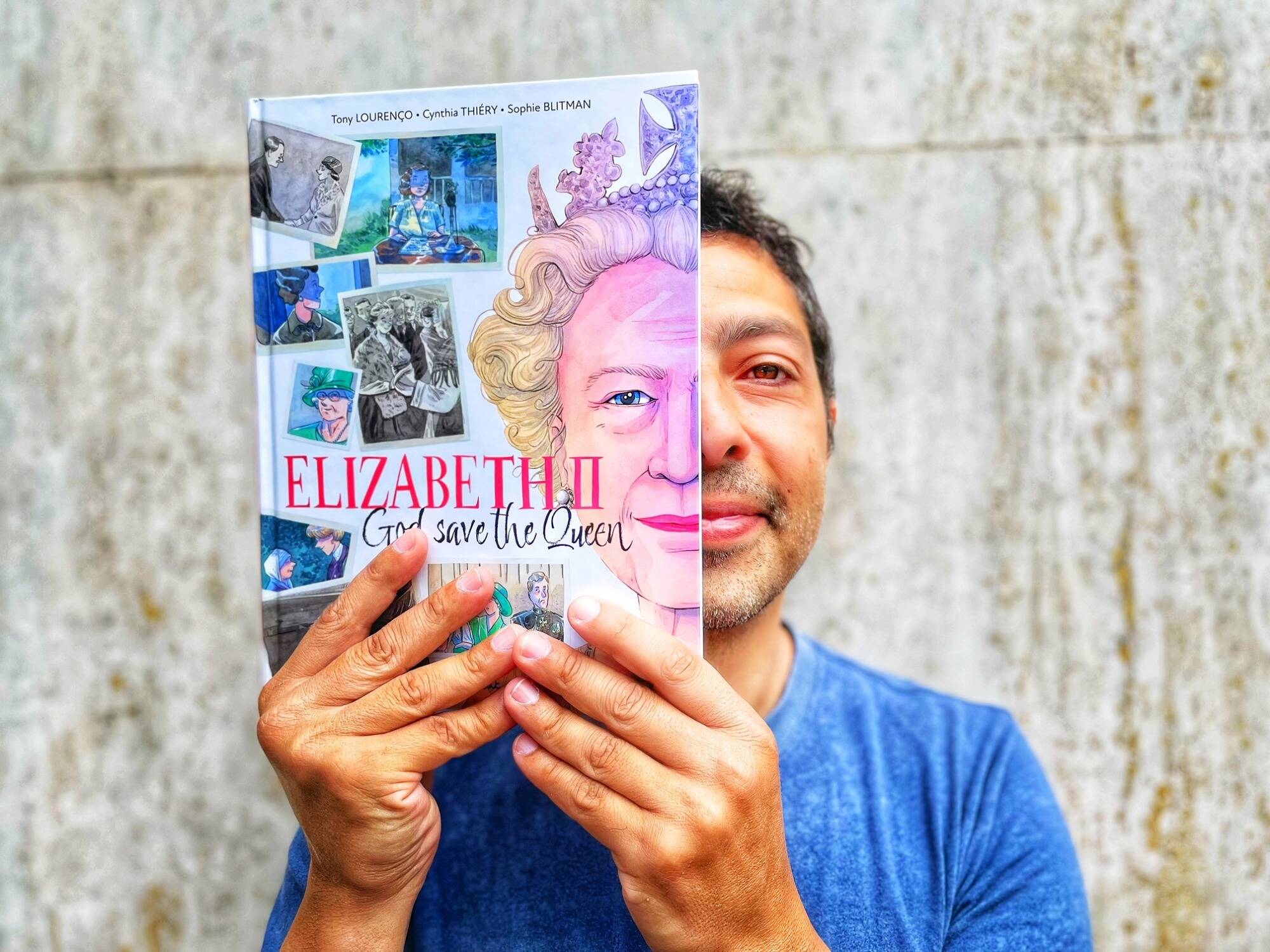 "Elizabeth II est un témoin-clé du siècle": il sort une B.D. pour le jubilé de la reine mère