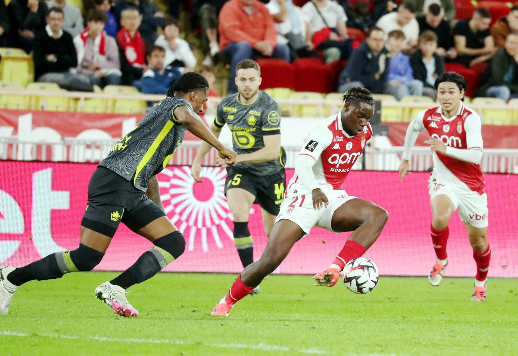 L'AS Monaco n'a pas trouvé la faille face à Lille et doit se contenter d'un 0-0