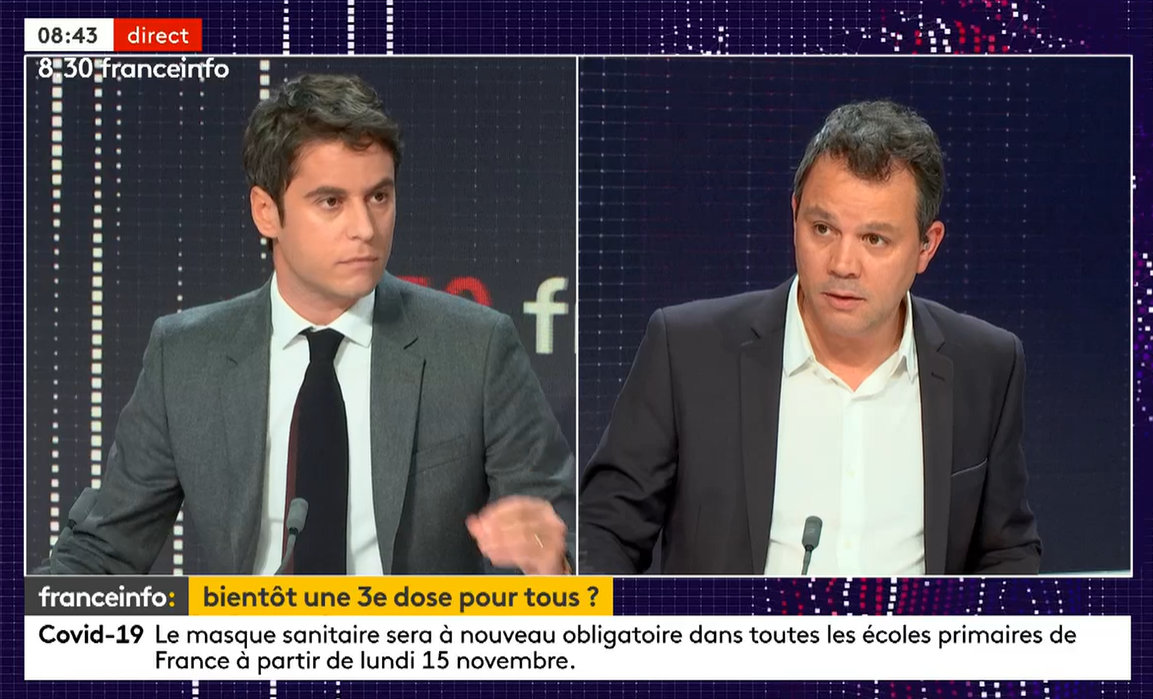 "Non, il n'y aura pas de pass sanitaire pour aller voter" aux prochaines élections, assure le porte-parole du gouvernement