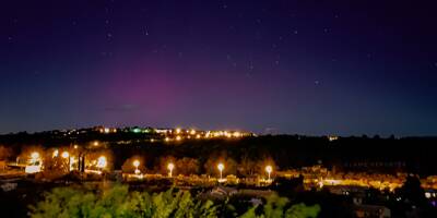 Une magnifique aurore boréale captée dans le Haut-Var vendredi soir