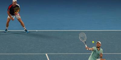 En pleurs, le Monégasque Hugo Nys s'incline en finale du double à l'Open d'Australie