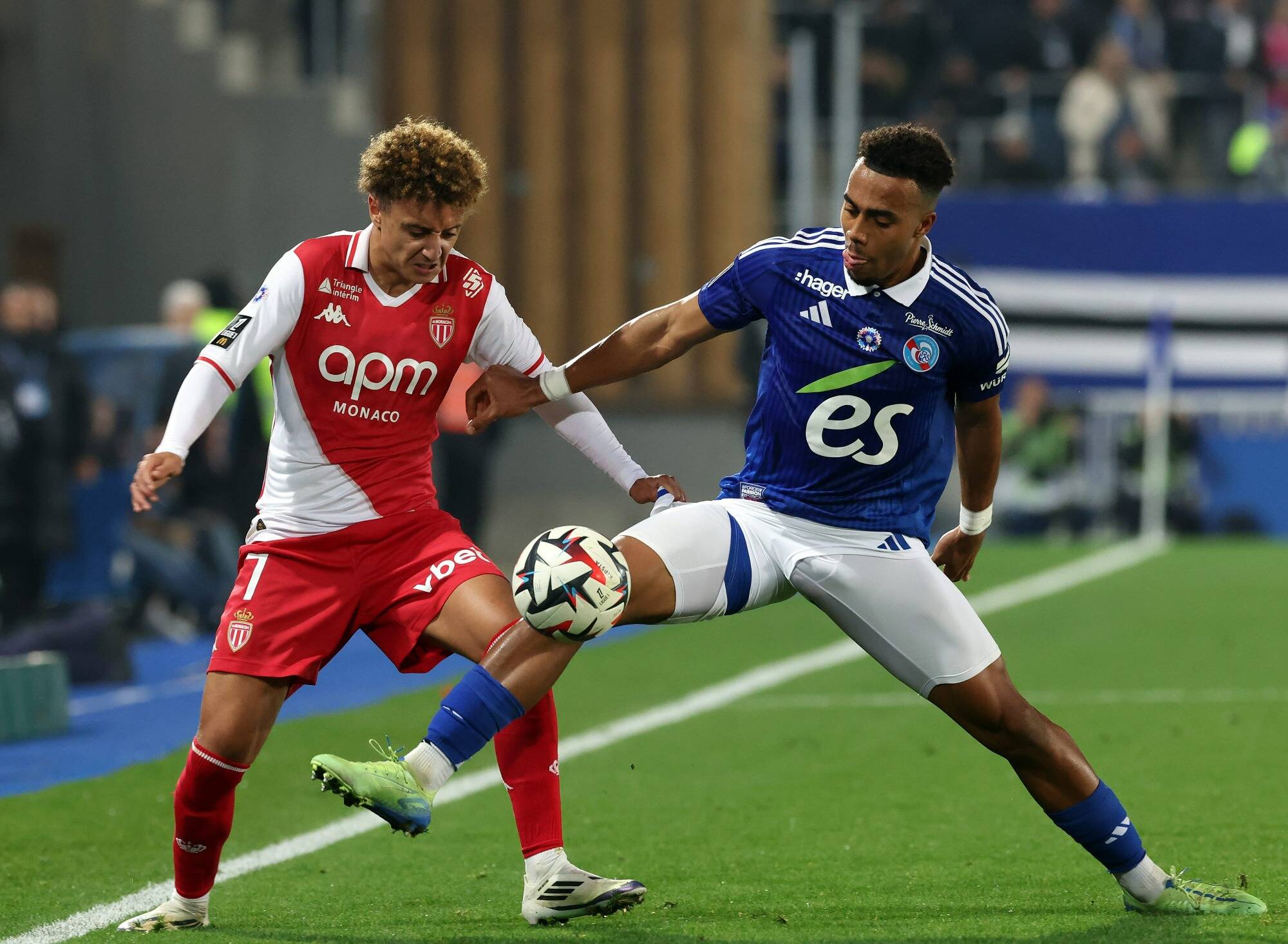 Ben Seghir comme chez lui, Ilenikhena malin... les notes des Monégasques après leur victoire à Strasbourg