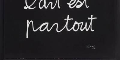 Punchlines, panneaux dans le tram à Nice, agendas... On se remémore les oeuvres les plus emblématiques de l'artiste Ben